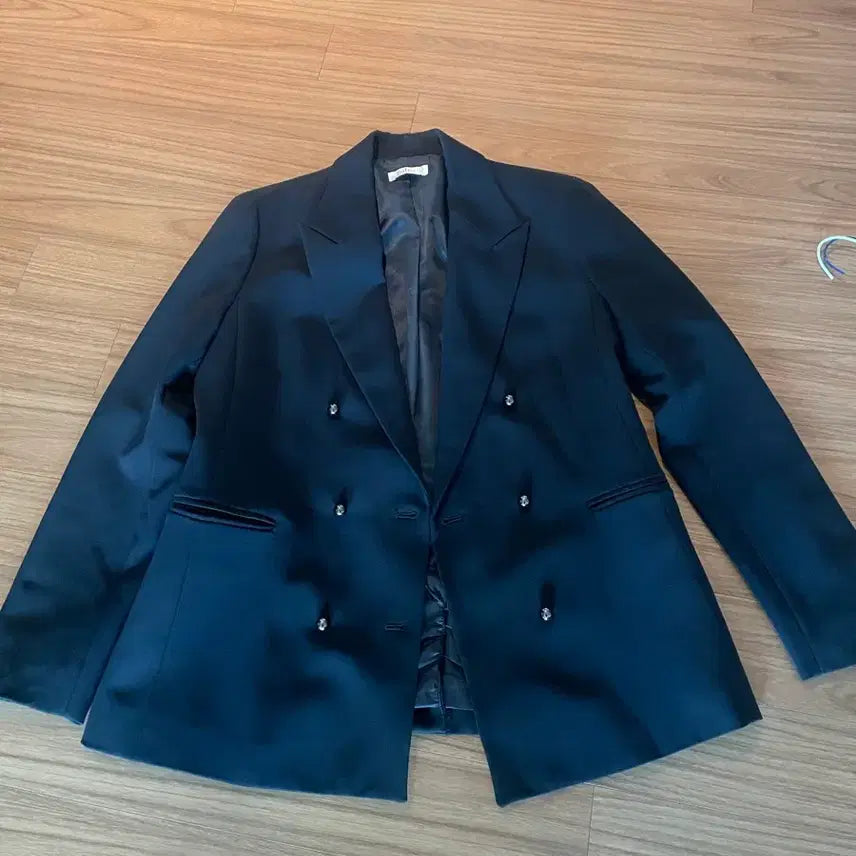 [BUNJANG] Alto Navy Jacket & Pants Set (Size 66) / Alto 네이비 자켓 & 치마 세트 (66)