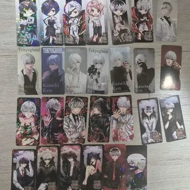 [BUNJANG] Tokyo Ghoul Merchandise Bundle Set / (급전) 도쿄구울 굿즈 카드 일괄