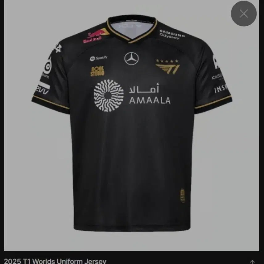 [BUNJANG] T1 Faker 2025 Worlds Jersey / [삽니다]2025 T1 월즈 유니폼 FAKER 마킹 L사이즈