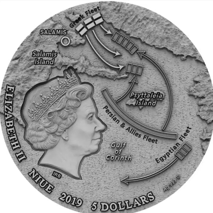 [BUNJANG] Ancient Greece Salamis Silver Coin / 2019년 살라미스 해전 기념 2온스 은화