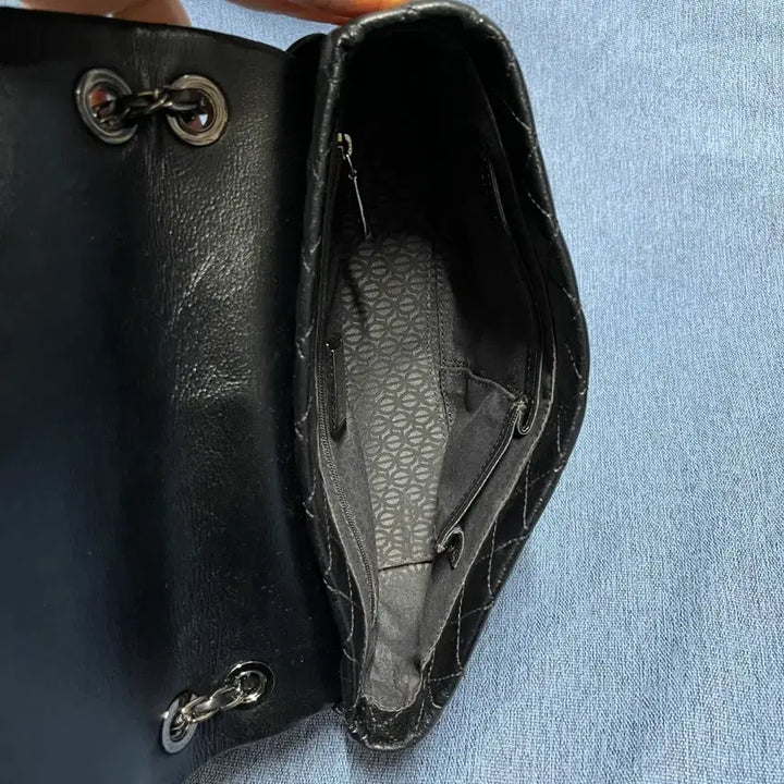 [BUNJANG] Louis Quatorze Black Quilted Chain Bag / 루이까또즈 정품 블랙 퀼팅 체인백 가방