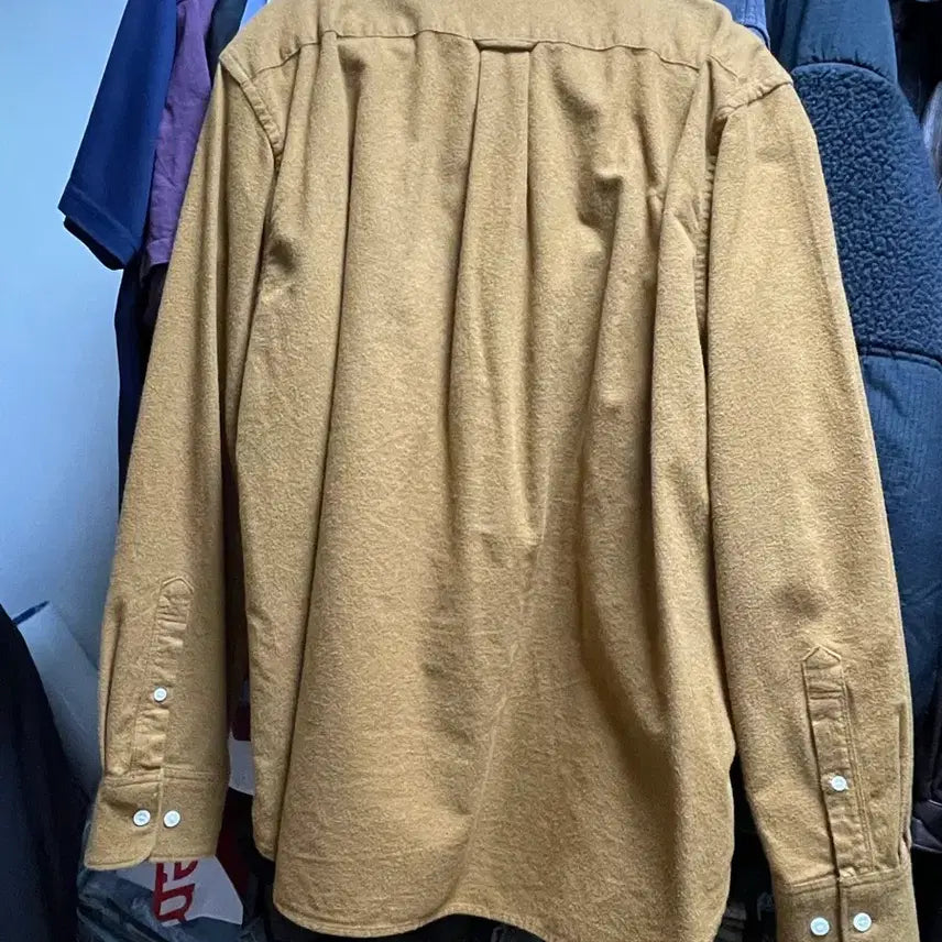 [BUNJANG] MUJI Button Down Shirt Brown L / 무인양품 버튼 다운 셔츠 (브라운 L)