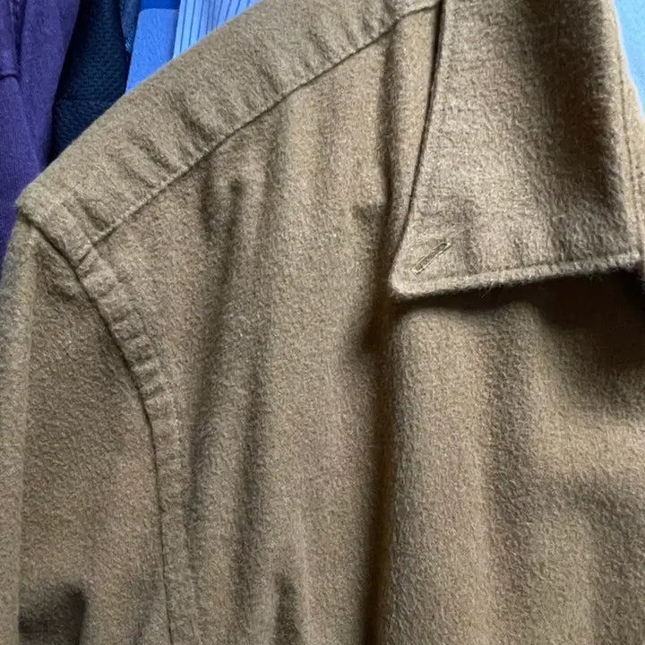 [BUNJANG] MUJI Button Down Shirt Brown L / 무인양품 버튼 다운 셔츠 (브라운 L)