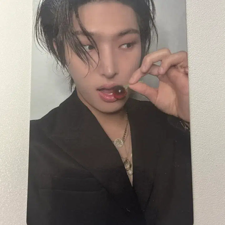 [BUNJANG] ATEEZ Mingi Cherry Ver POB Set / 에이티즈 민기 톡톡세트 특전 체리 ver