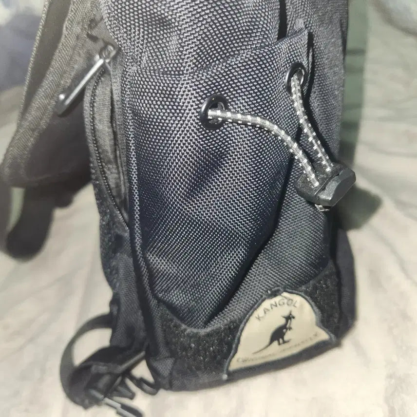 [BUNJANG] Kangol Messenger Bag / 캉골 블랙 메신저백