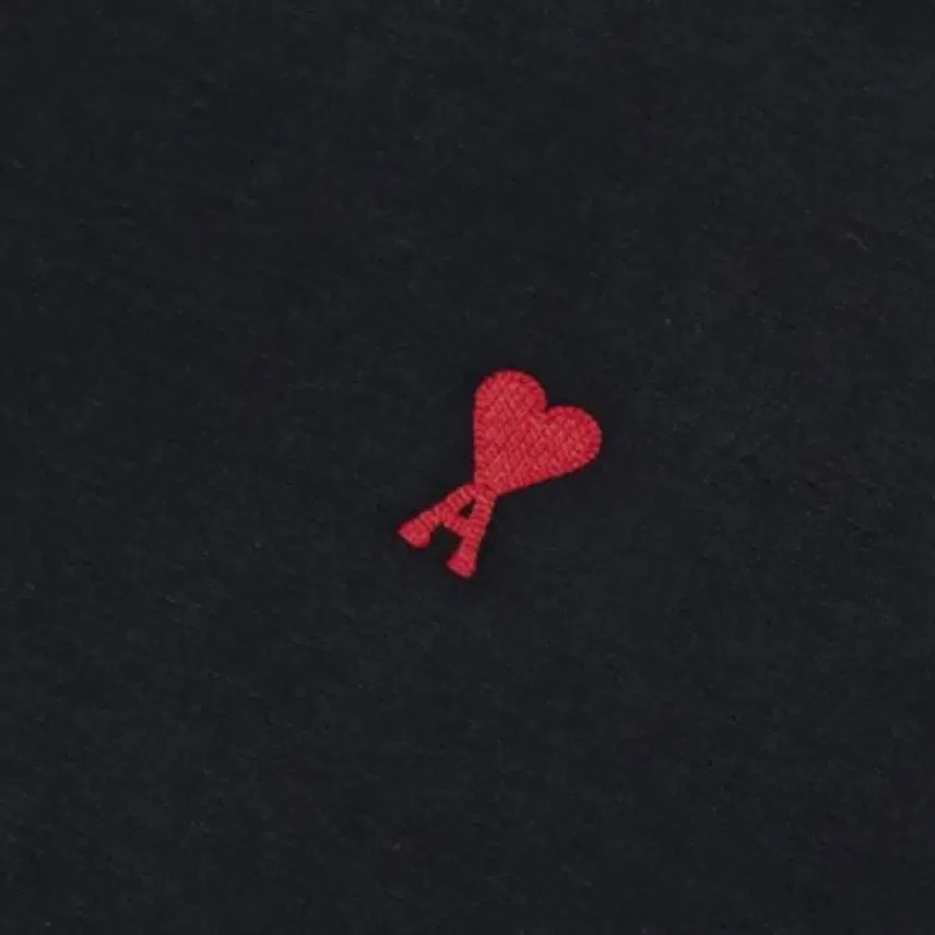 [BUNJANG] AMI Ami Small Heart Black Short Sleeve T-Shirt / AMi 아미 스몰 하트 블랙 PK 반팔 티셔츠 판매