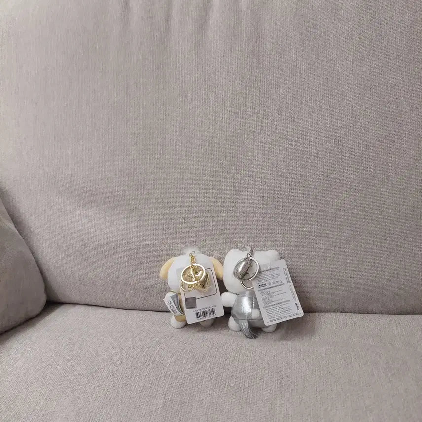 [BUNJANG] Goldheart Pochacco Silverheart Kitty Keyring / 골드하트 포차코 실버하트 키티 키링