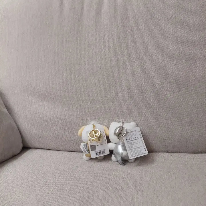 [BUNJANG] Goldheart Pochacco Silverheart Kitty Keyring / 골드하트 포차코 실버하트 키티 키링