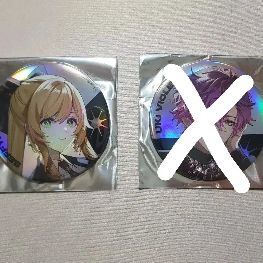 [BUNJANG] Nijisanji Uki Sepia Can Badge / 니지산지 AGF 서울 월드투어 우키 세피나 캔뱃지