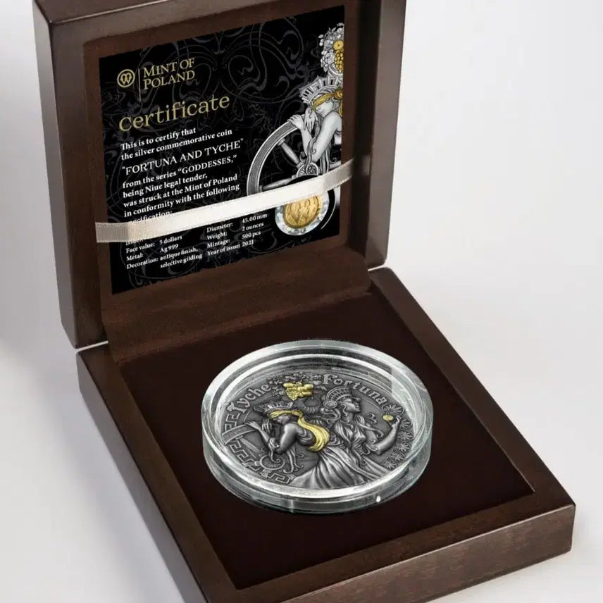 [BUNJANG] Antique Coin Fortuna & Tyche / 2021 로마 그리스여신 포튜나 앤 티케 엔틱코인