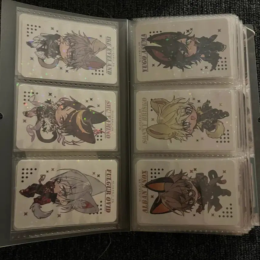 [BUNJANG] Nijisanji Unofficial Bundle Set Photocard Keyring / 니지산지 비공식 포토카드 키링 일괄