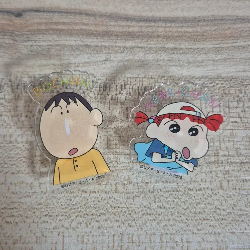 [BUNJANG] Mungyu Yuri Acrylic Clip Bundle Set / 맹구 유리 아크릴 클립 집게 일괄 일본 정품