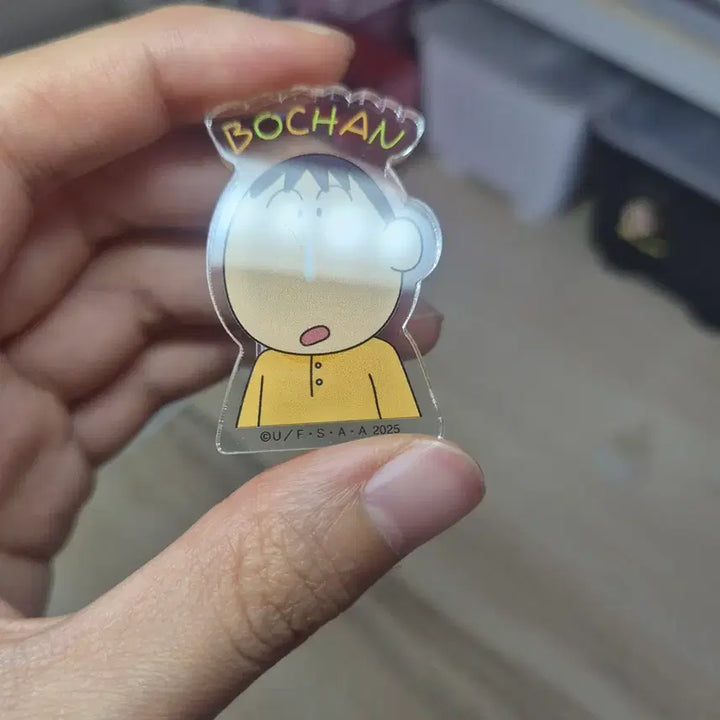 [BUNJANG] Mungyu Yuri Acrylic Clip Bundle Set / 맹구 유리 아크릴 클립 집게 일괄 일본 정품