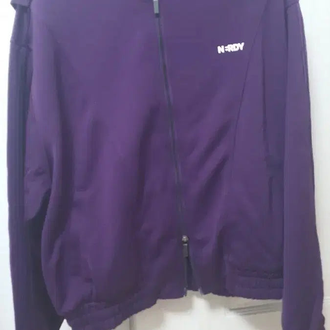 [BUNJANG] NERDY Purple Track Jacket / 널디 NERDY 퍼플 트랙 자켓