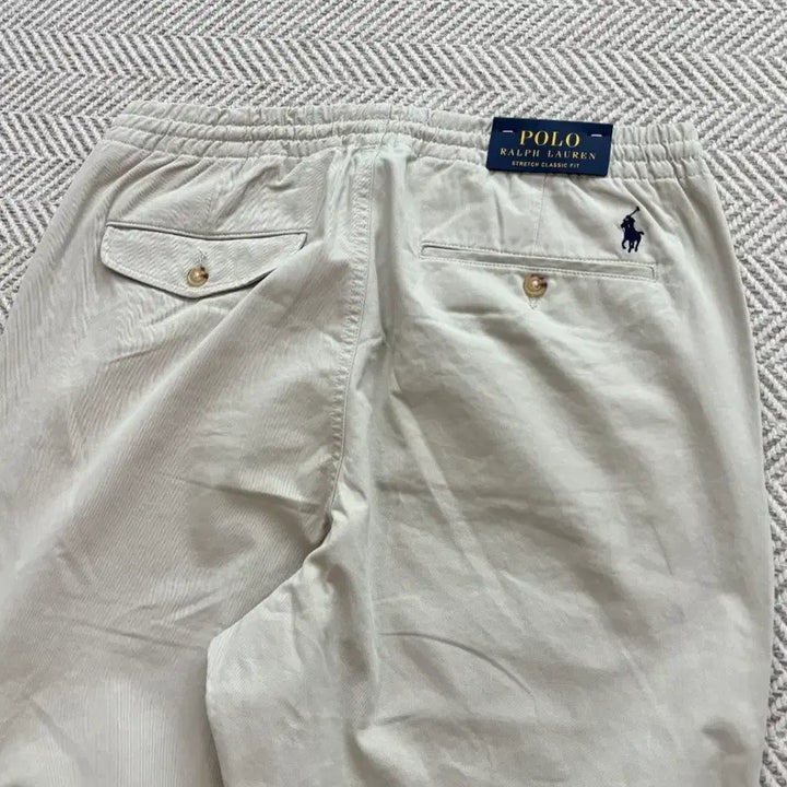 [BUNJANG] Polo Ralph Lauren Prepster Cotton Pants Beige L / 폴로 랄프로렌 프렙스터 긴바지 면바지 베이지 L