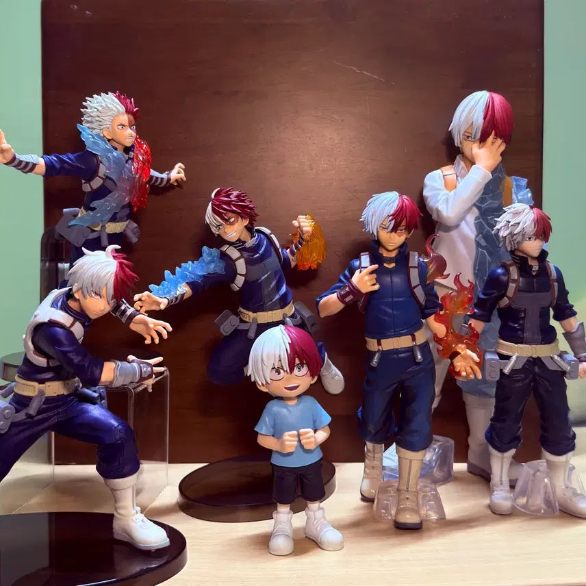 [BUNJANG] My Hero Academia Todoroki Shoto Figure Bundle Set / 나의 히어로 아카데미 토도로키 쇼토 피규어 일괄
