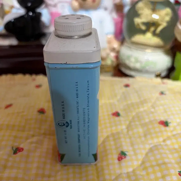 [BUNJANG] Vintage Mennen Baby Tin Powder Container Object / 빈티지 베이비 틴 파우더 오브제