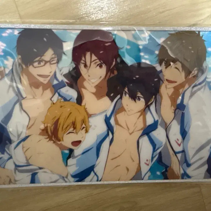 [BUNJANG] Character Clear Poster Popmart Kuji / Free! 프리 캐릭터 액자 포스터 팝마트 쿠지