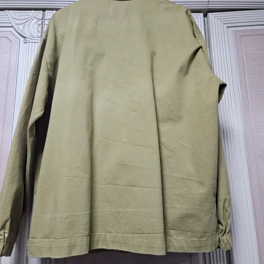 [BUNJANG] Cotton Jacket Khaki M / 코튼 자켓 카키색