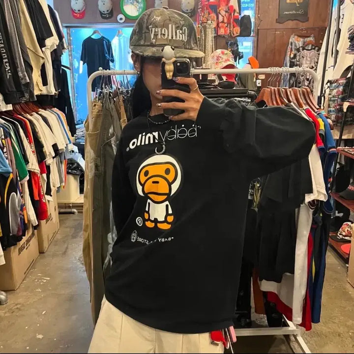 [SOLD OUT] 베이프 베이비마일로 롱슬리브