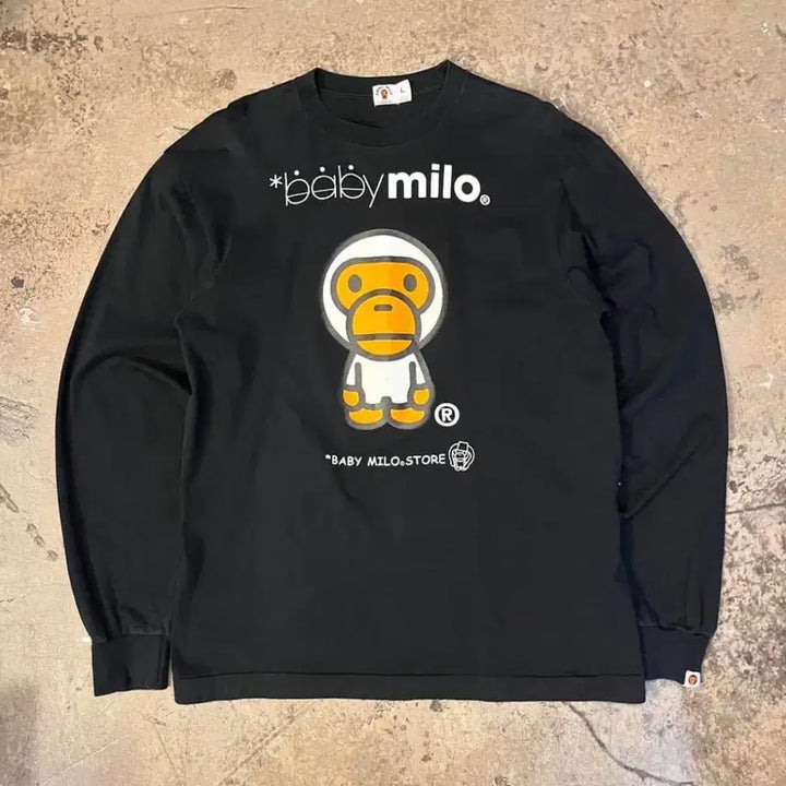 [SOLD OUT] 베이프 베이비마일로 롱슬리브