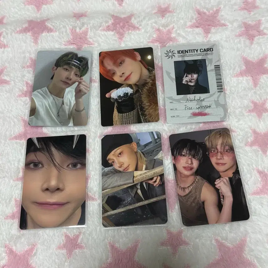 [BUNJANG] &TEAM Nicholas Photocard Bundle Set / 앤팀 니콜라스 포카 일괄 양도합니다