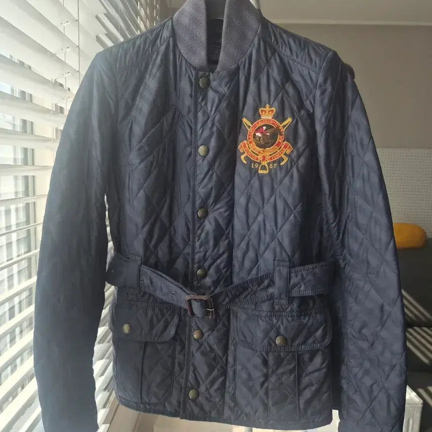 [BUNJANG] Ralph Lauren Navy Quilted Jacket XS / 타임스퀘어 랄프로렌구매) 여성 랄프로렌 네이비 누빔 자켓 xs 44,55