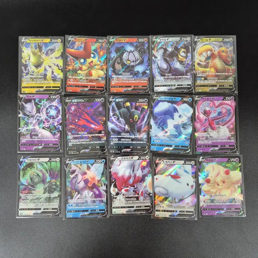 [BUNJANG] Pokemon Double Rare Card Bundle Set / 포켓몬카드 더블레어 일괄 판매(개당가격)