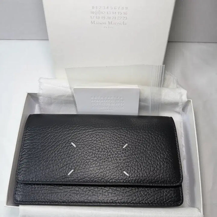 [SOLD OUT] [새상품/정품]메종 마르지엘라 포 스티치 체인 지갑 풀박스