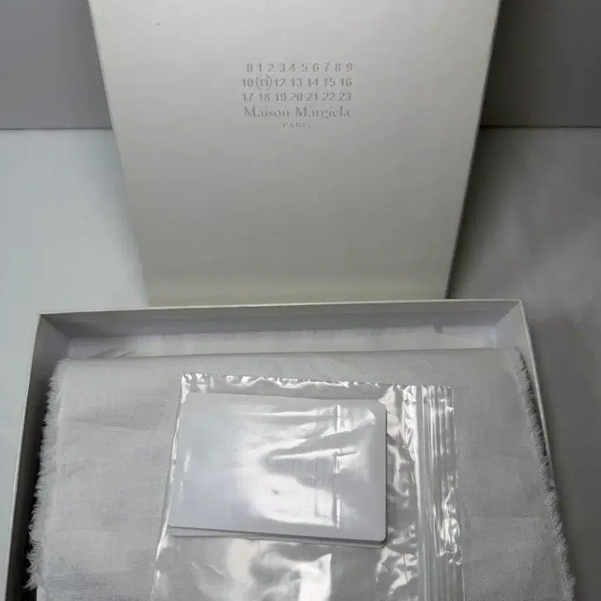 [SOLD OUT] [새상품/정품]메종 마르지엘라 포 스티치 체인 지갑 풀박스