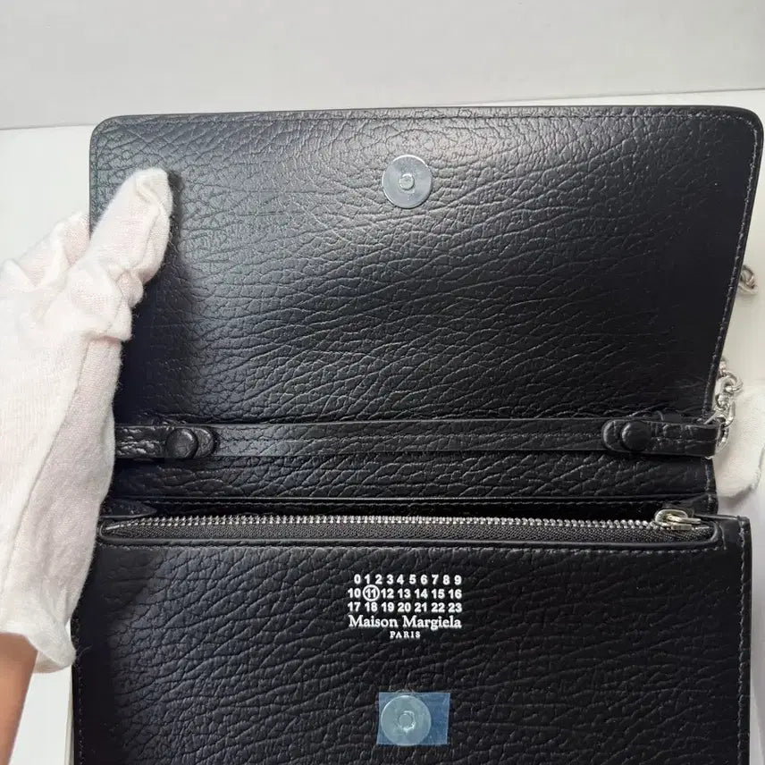 [SOLD OUT] [새상품/정품]메종 마르지엘라 포 스티치 체인 지갑 풀박스