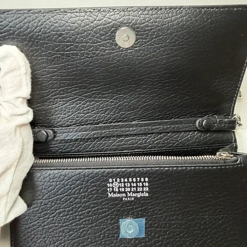 [SOLD OUT] [새상품/정품]메종 마르지엘라 포 스티치 체인 지갑 풀박스