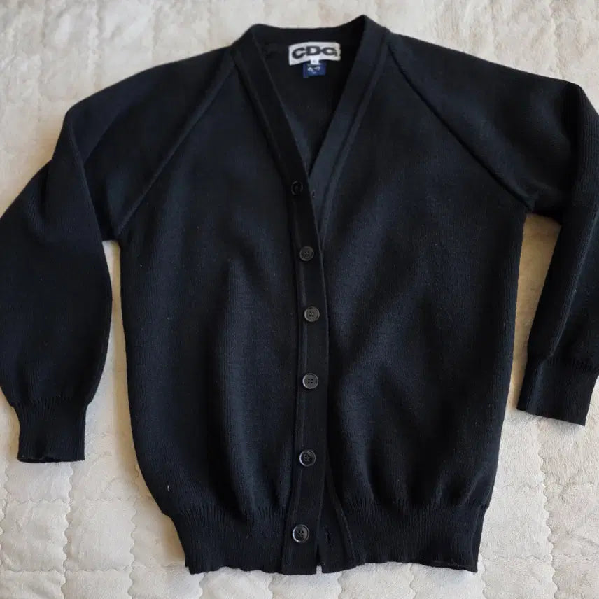 [BUNJANG] CDG LOCHAVEN V-Neck School Cardigan / CDG LOCHAVEN 가디건 SZ-N004 XL