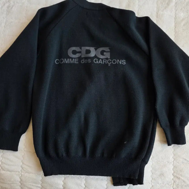 [BUNJANG] CDG LOCHAVEN V-Neck School Cardigan / CDG LOCHAVEN 가디건 SZ-N004 XL