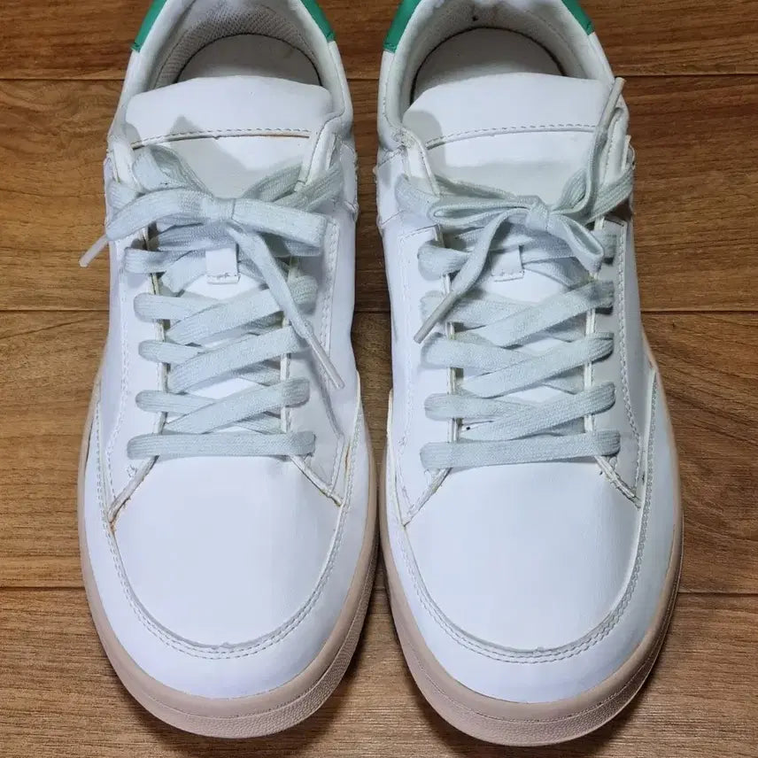 [BUNJANG] Archive Label White Sneakers 270mm / 아카이브 라벨 화이트 스니커즈 270mm