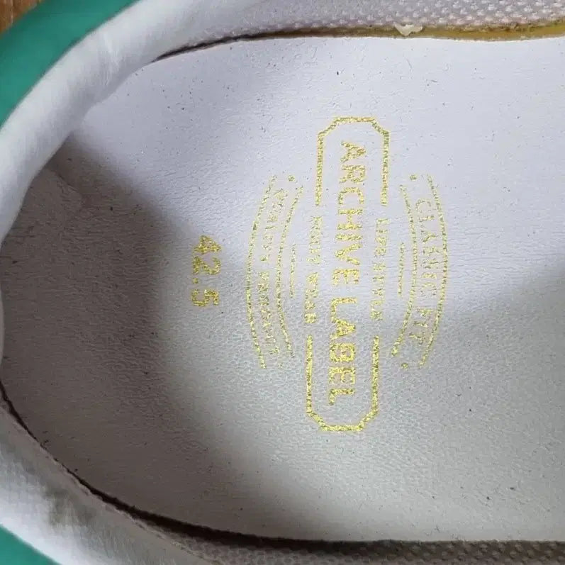 [BUNJANG] Archive Label White Sneakers 270mm / 아카이브 라벨 화이트 스니커즈 270mm