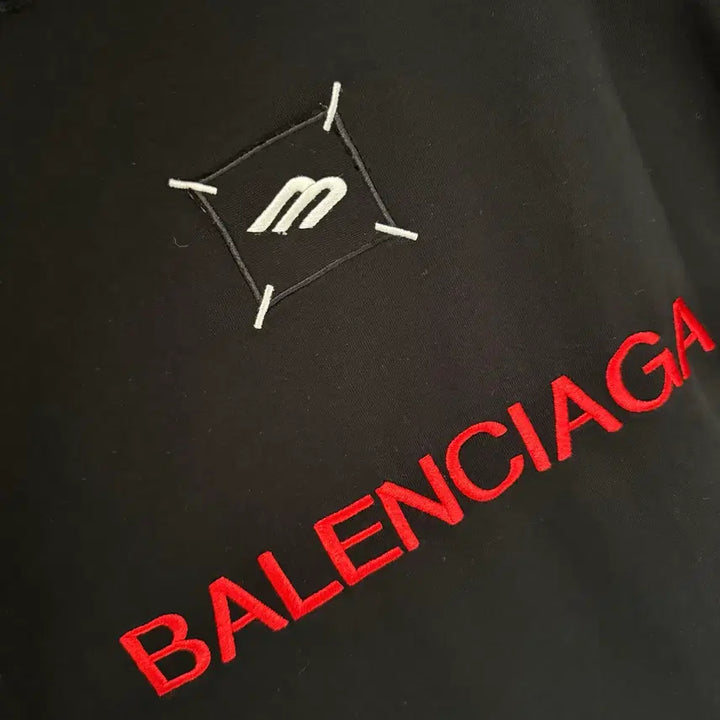 [BUNJANG] Balenciaga Small Logo Basic T-shirt Red Logo / L 발렌시아가 스몰로고 기본티셔츠 반팔티셔츠 여름 남성 레드로고