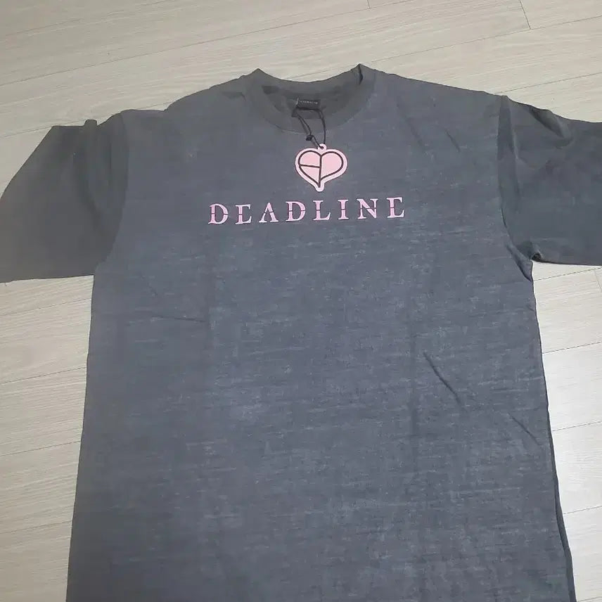 [BUNJANG] Blackpink DEADLINE Gray T-shirt / 블랙핑크 DEADLINE 반팔 티셔츠 그레이 양도합니다