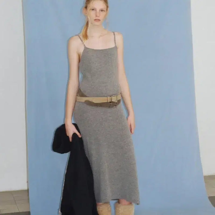 [BUNJANG] Poeto Bari Slit Knit Dress / 포에토 Bari slit knit dress 원피스