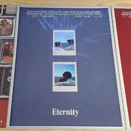 [BUNJANG] A24 Eternity Handbook + Poster (3 Items Bundle) / A24 영원세계관핸드북+포스터+오티 (4종 일괄)