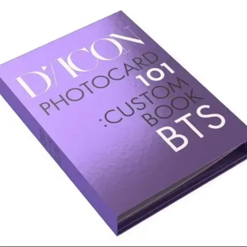 [BUNJANG] BTS Dicon Photocard Set / BTS 디아이콘 포토카드 101 Custom Book 풀셋