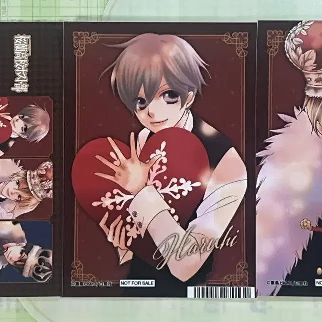 [BUNJANG] Ouran High School Host Club Bundle Set Postcard / 오란고교 사교클럽 호스트부 특전 엽서 일괄