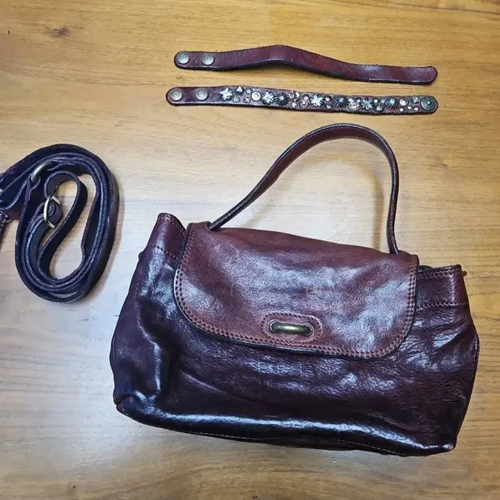 [BUNJANG] Campomaggi Brown Crossbody Bag / 캄포마찌 campomaggi 가방