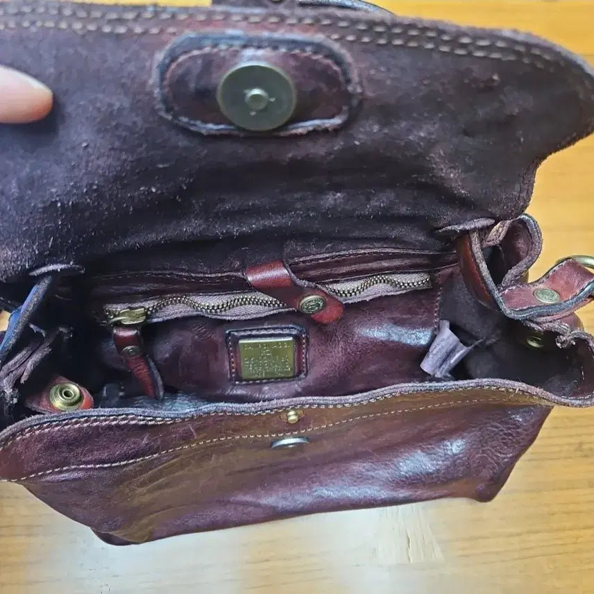[BUNJANG] Campomaggi Brown Crossbody Bag / 캄포마찌 campomaggi 가방