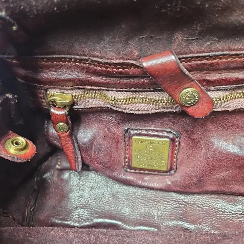 [BUNJANG] Campomaggi Brown Crossbody Bag / 캄포마찌 campomaggi 가방