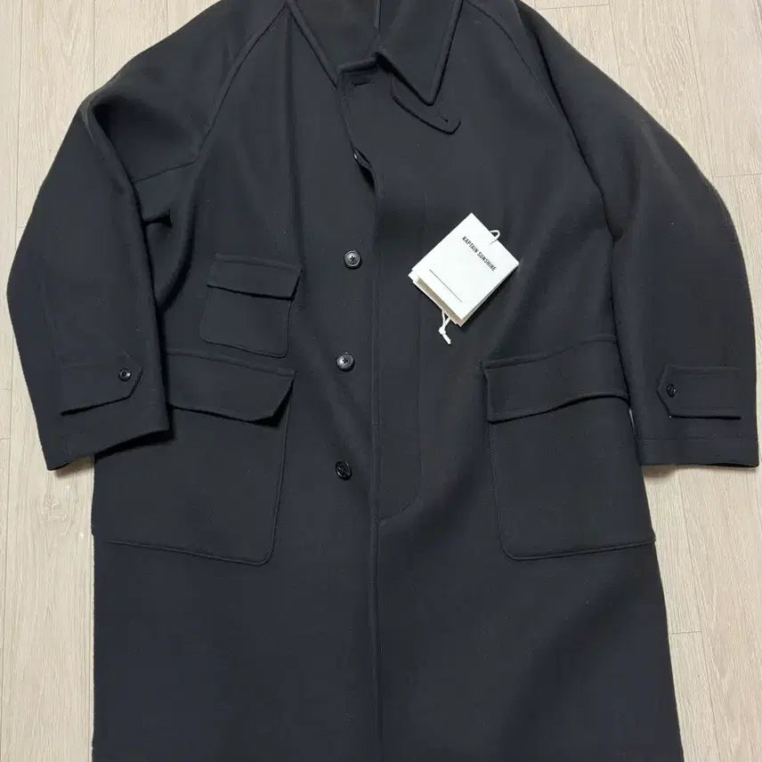 [BUNJANG] Captain Sunshine x Beaker Traveler Coat Charcoal 42 Size / 캡틴선샤인x비이커 트레블러 코트 챠콜 42사이즈