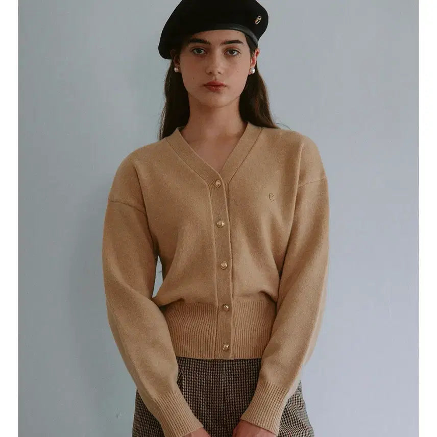 [BUNJANG] Roller Roller Minnie Cardigan Beige / [새상품] 로라로라 민니 가디건 베이지