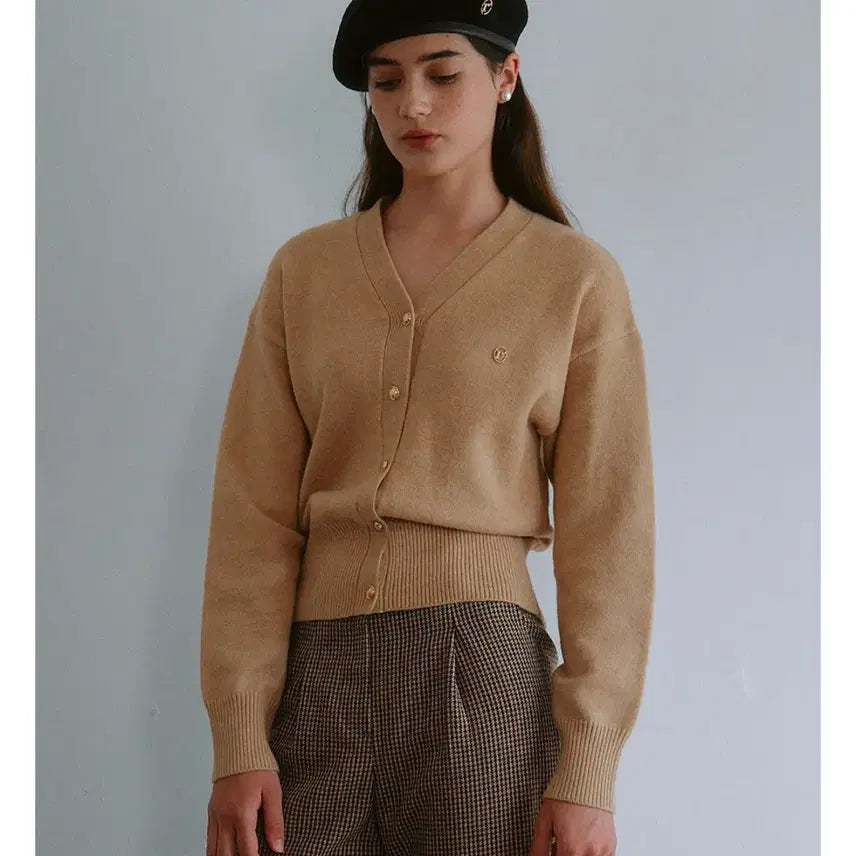 [BUNJANG] Roller Roller Minnie Cardigan Beige / [새상품] 로라로라 민니 가디건 베이지