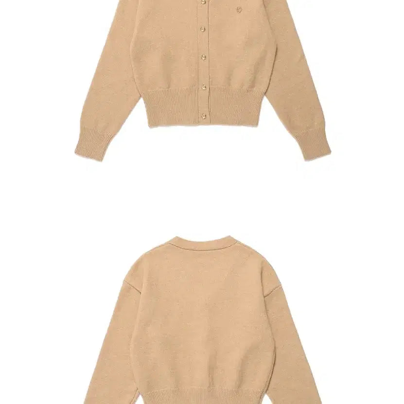 [BUNJANG] Roller Roller Minnie Cardigan Beige / [새상품] 로라로라 민니 가디건 베이지