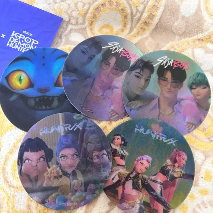 [BUNJANG] Kpop Demon Hunters Paris Baguette Lenticular / 케이팝데몬헌터스 파리바게뜨 랜티큘러